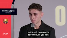 'My dream is to be here' - Fermin Lopez signs new Barca deal