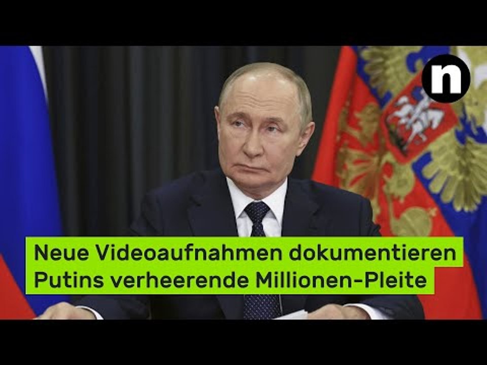 Ukraine-Krieg aktuell: Neue Videoaufnahmen dokumentieren Putins verheerende Millionen-Pleite