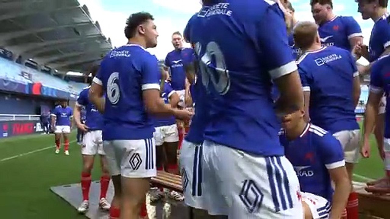 Le dernier entraînement des Bleuets avant l'Irlande - Rugby - Tournoi des 6 Nations U20