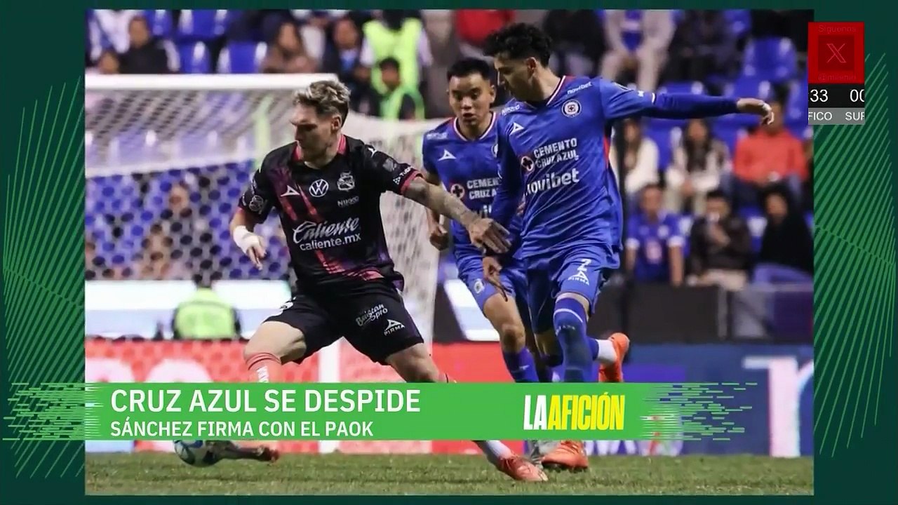 Jorge Sánchez deja a Cruz Azul y regresa a Europa con el PAOK