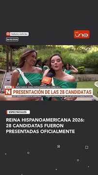 PRESENTAN OFICIALMENTE A LAS 28 CANDIDATAS DE REINA HISPANOAMERICANA 2026