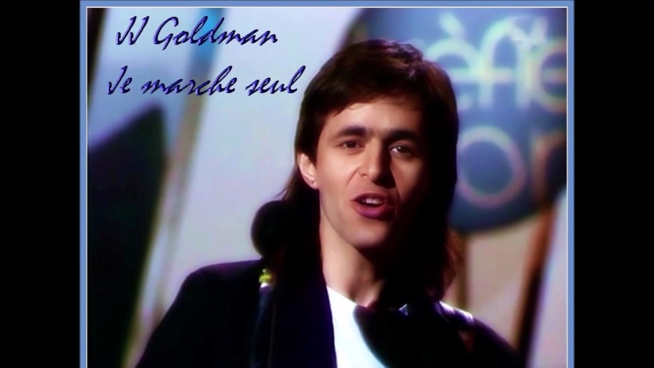 Jean-Jacques Goldman - Je marche seul - HD LIVE 1985