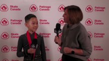 2026 Skate Canada Trophy - Pre Novice Men Champion Interview