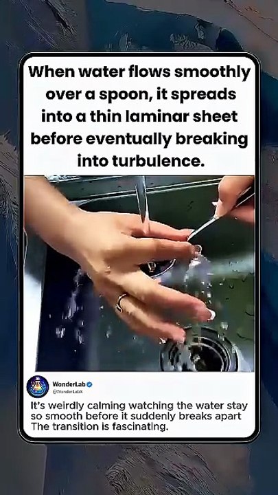 This Is What Perfect Laminar Flow Looks Like!!