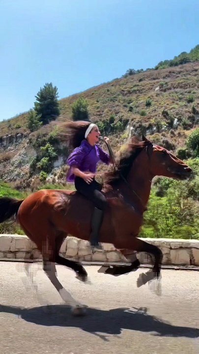 Arabic horse riding || Epic horse rider