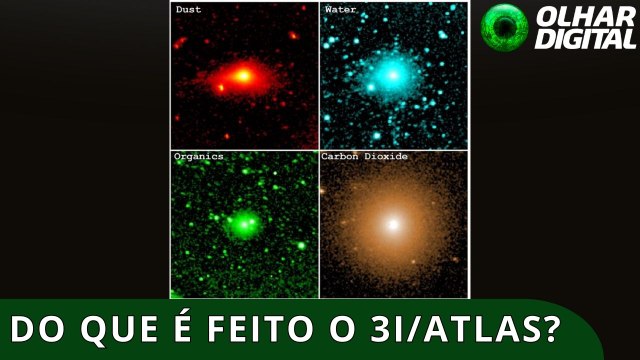 3I/ATLAS: novas imagens da NASA revelam composição do cometa