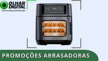Ofertas do dia: air fryer, robô aspirador, Smart TV 4K e mais