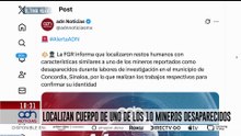 🚨¡Última Hora! Localizan restos humanos que podrían corresponder a minero desaparecido en Sinaloa