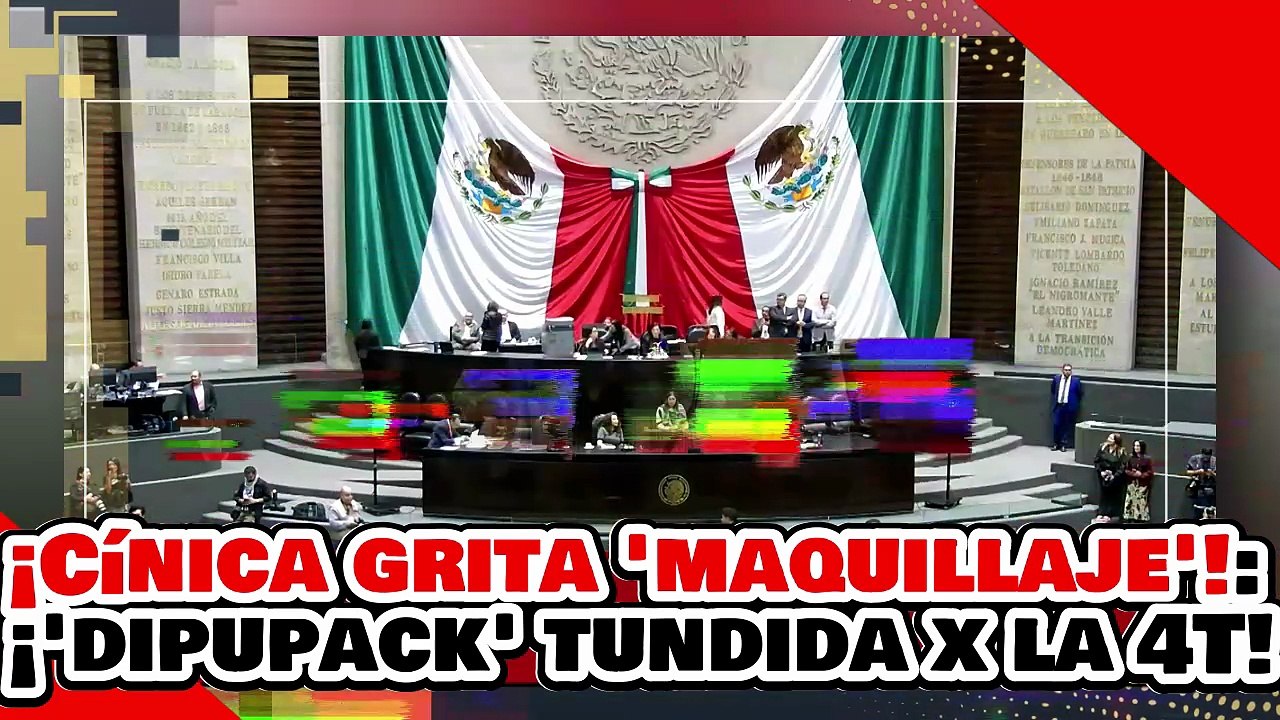🔥🚨¡CÍNICA PRIISTA GRITA “MAQUILLAJE”! ¡DIPUPACK es TUNDIDA por BEATRIZ MOJICA por ATACAR a la CNDH!