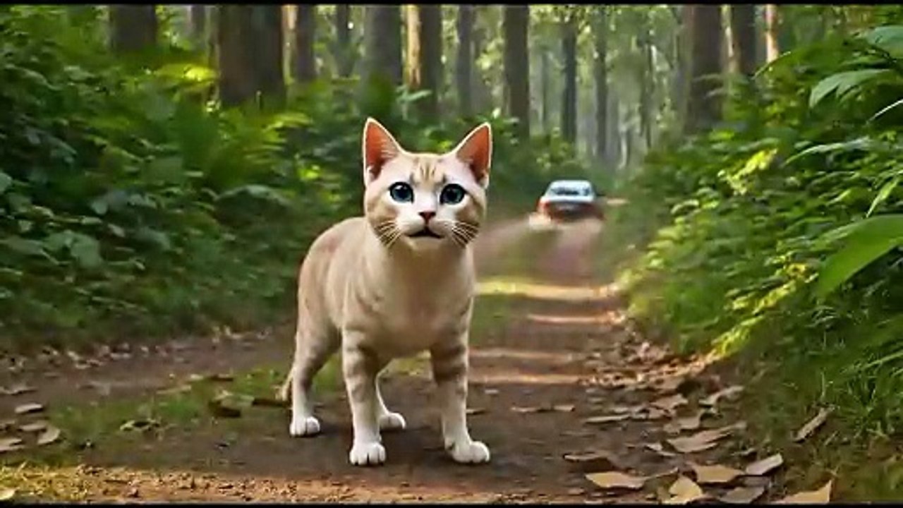 Jhamro Saves the Kitten | Emotional Jungle Rescue Story | 3D Animated Short Film