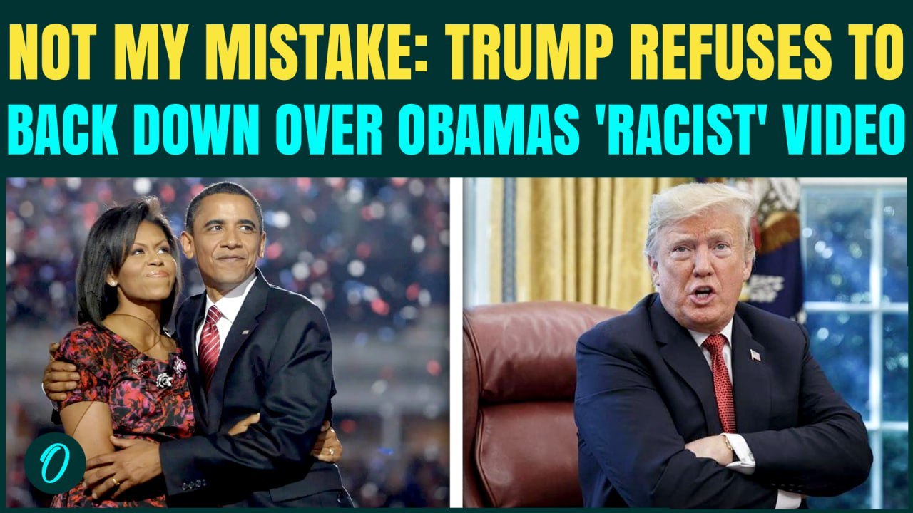 Trump DELETES ‘Racist’ AI Obama Video Amid Huge BACKLASH; Refuses to Apologize, Blames Lower Staff