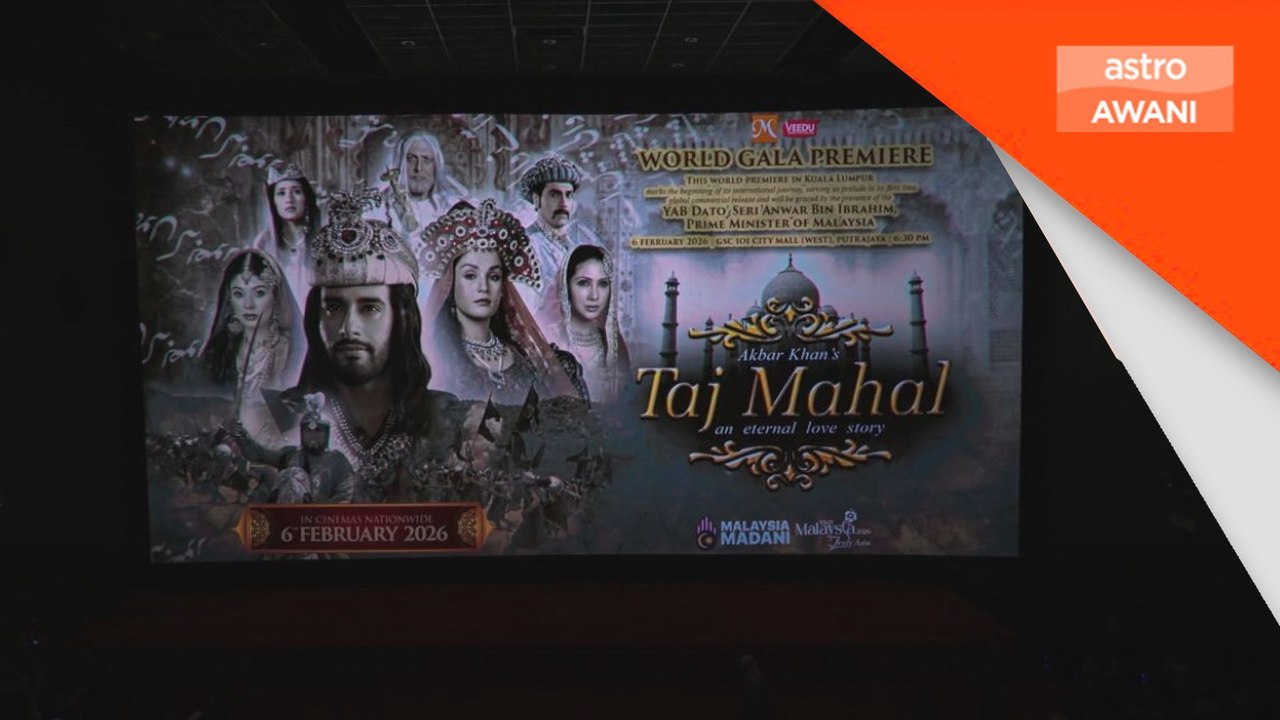 Pelancaran global filem Taj Mahal bukti Malaysia sebagai hab budaya, diplomasi serantau - Anwar