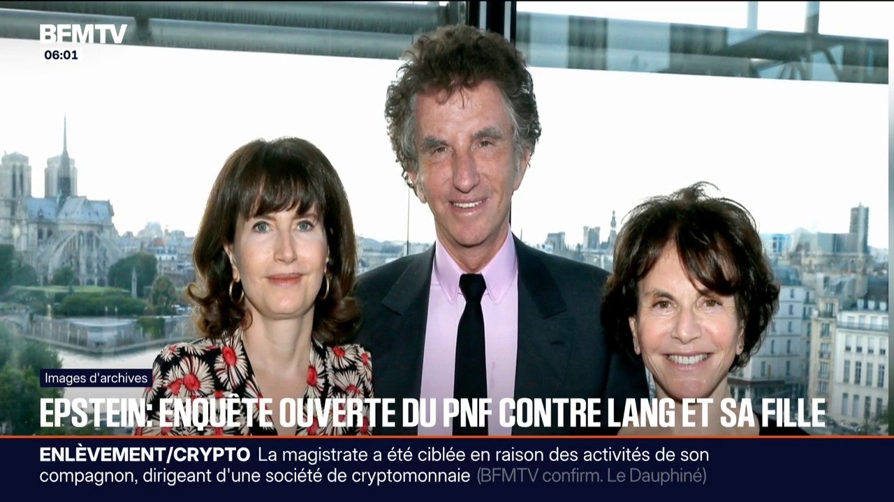 Affaire Epstein: Jack Lang et sa fille Caroline, visés par une enquête du PNF pour "blanchiment de fraude fiscale aggravée"