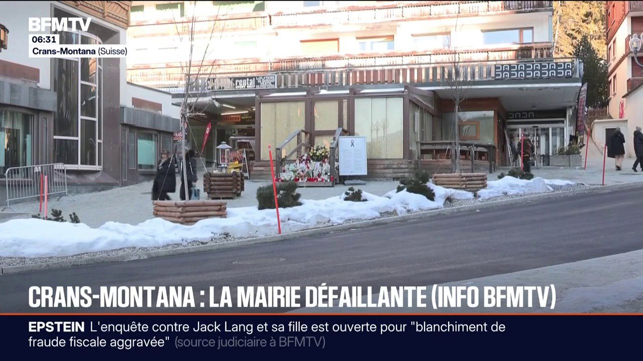 Incendie à Crans-Montana: lors de son audition, le chargé de sécurité de la mairie a reconnu avoir échoué à l'examen pour obtenir le brevet fédéral de spécialiste en protection incendie