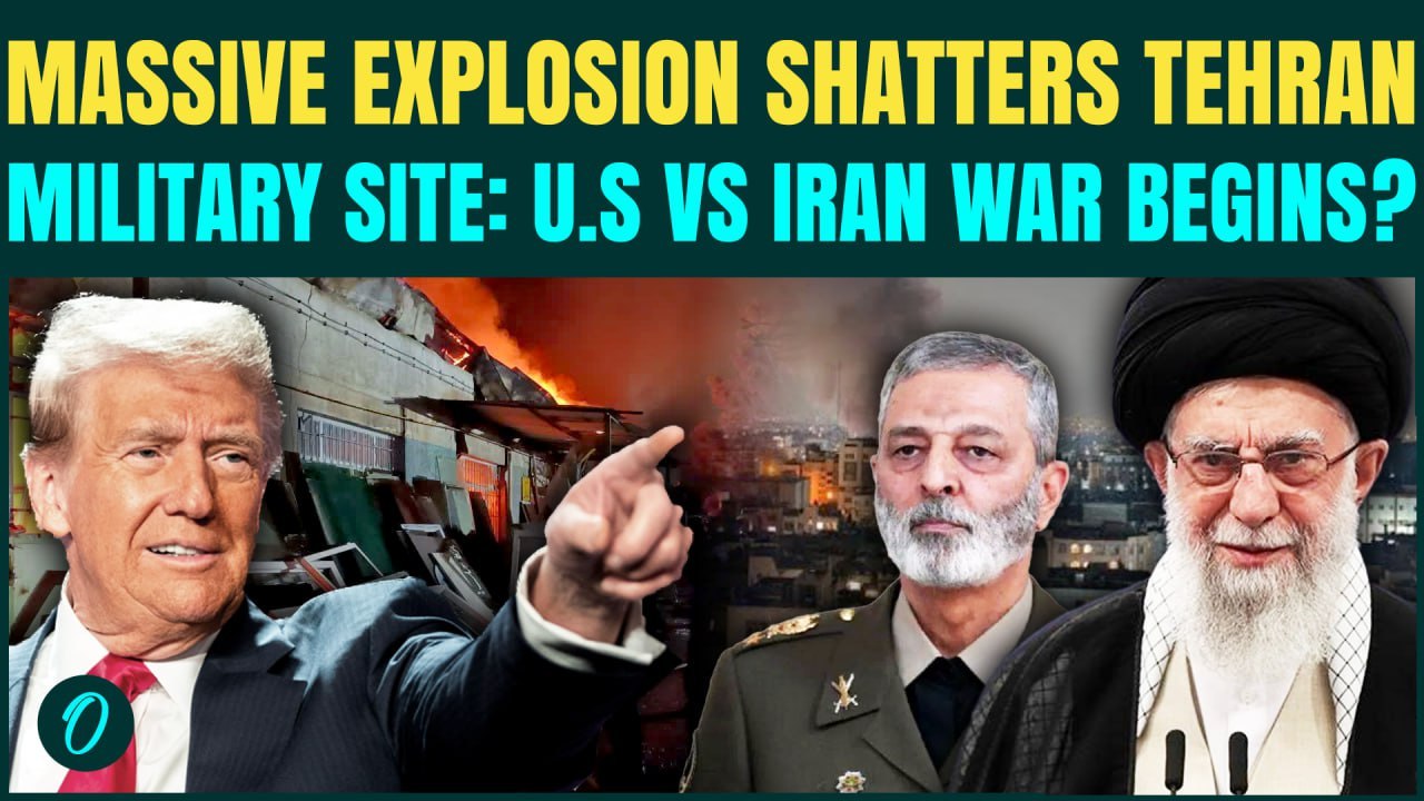 U.S-Iran BREAKING: Huge Explosion RIPS Military Base in Tehran; IRGC Colonel Killed in U.S. Strikes?
