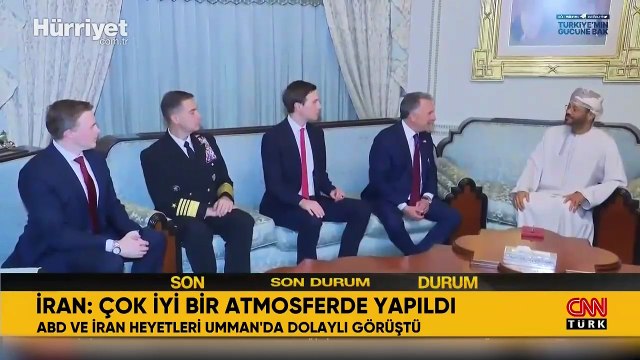 ABD ve İran dolaylı olarak görüştü