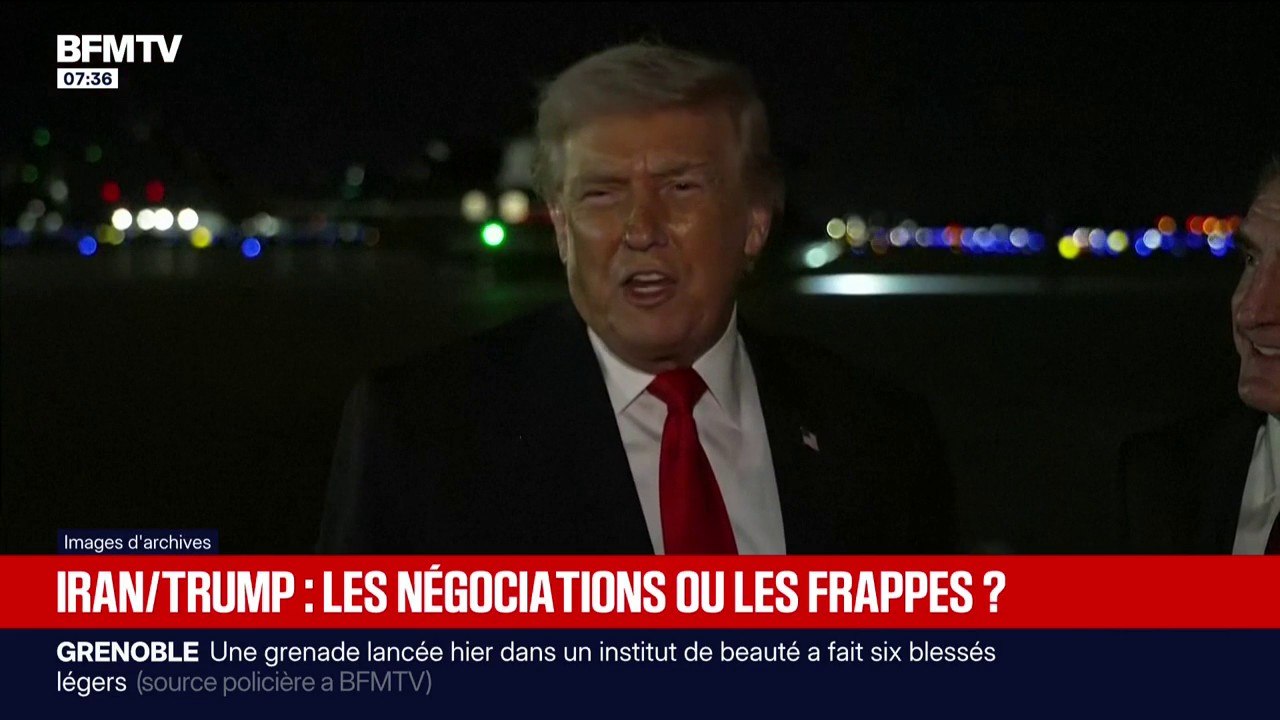 Malgré la poursuite des négociations avec Téhéran, Donald Trump a signé un décret menaçant de surtaxes douanières tout pays commerçant encore avec l'Iran