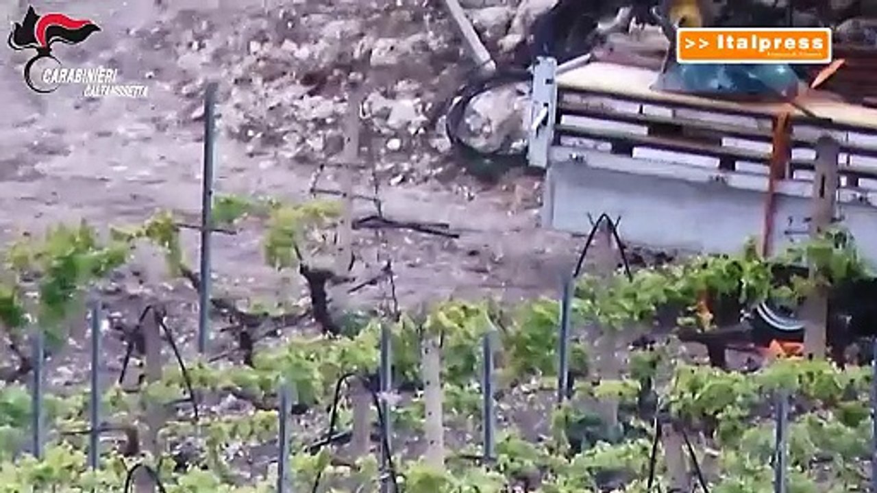 Il video dell'operazione antidroga dei carabinieri condotta tra le province di Caltanissetta e Palermo