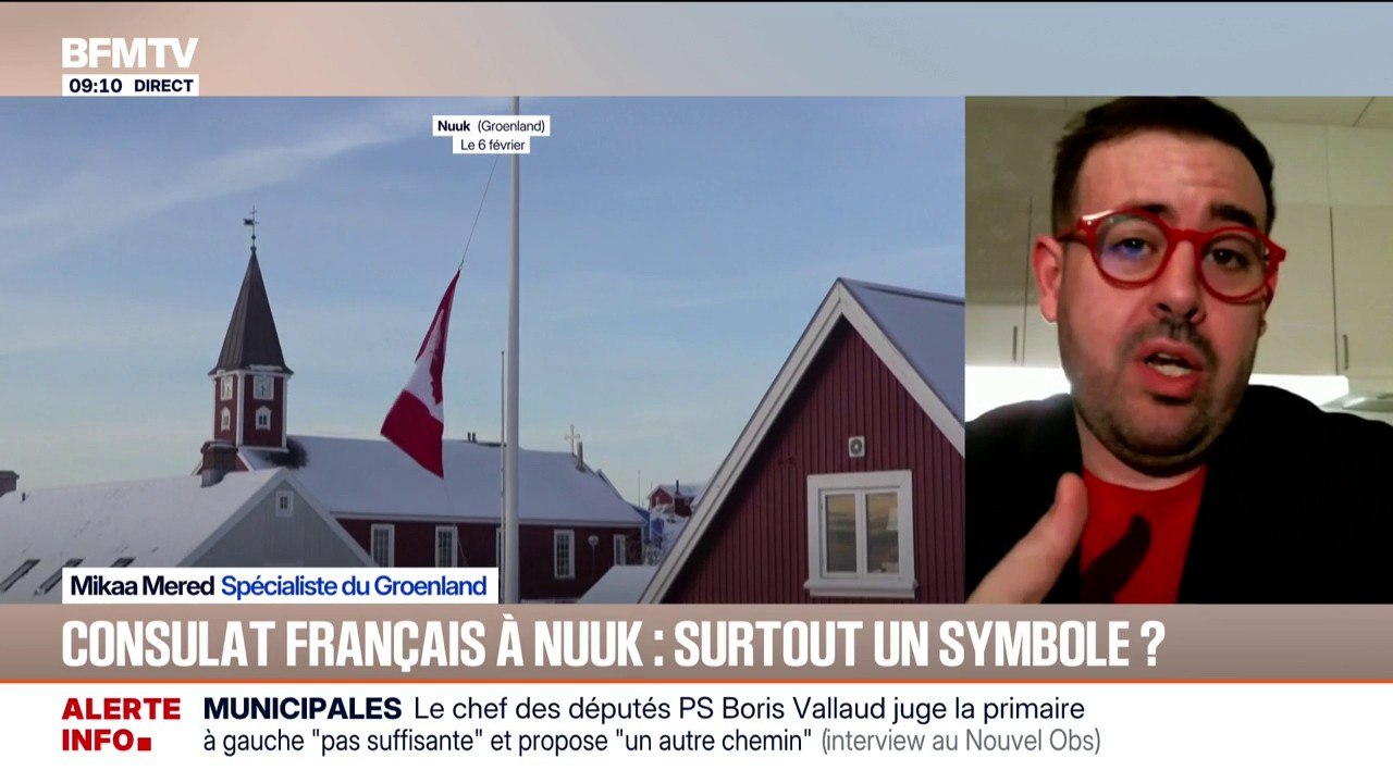 Consulat français à Nuuk: "Ce n'est pas juste un symbole", observe Mikaa Mered, spécialiste du Groenland