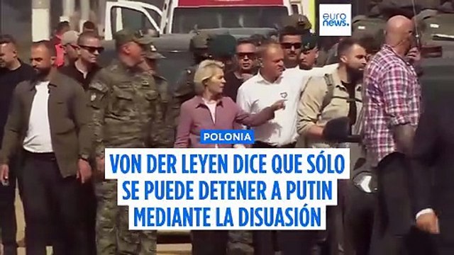 45º aniversario de Solidaridad: Tusk y Von der Leyen visitan la frontera entre Polonia y Bielorrusia