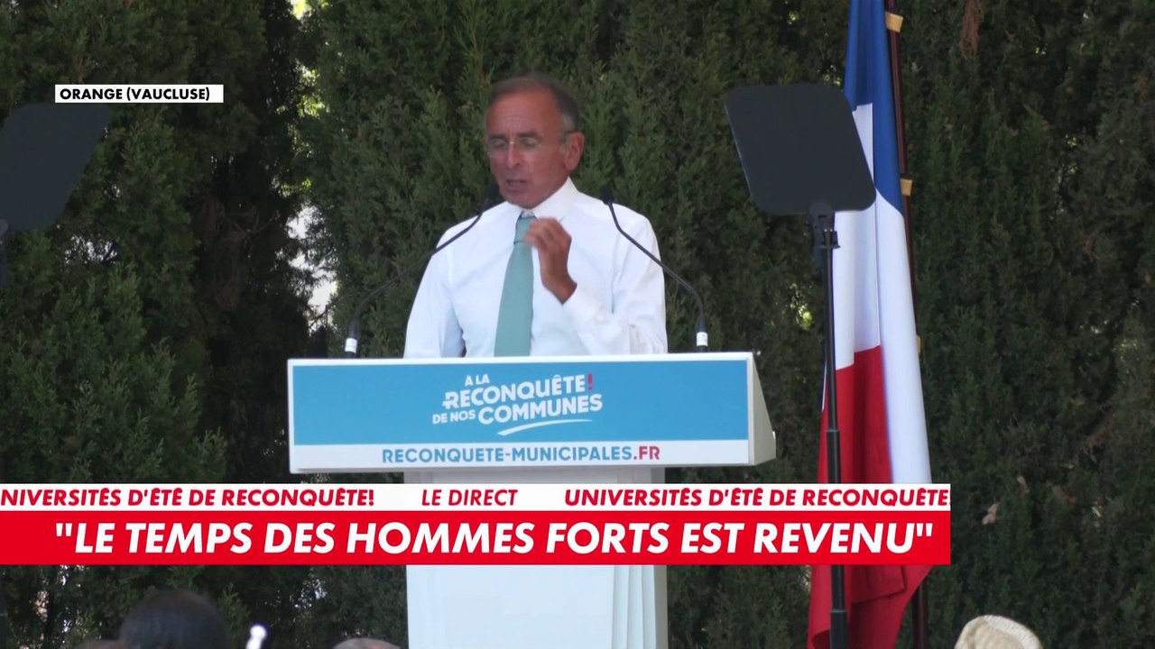 Éric Zemmour : «C'est une chance pour les droites de prendre leur revanche sur la gauche»