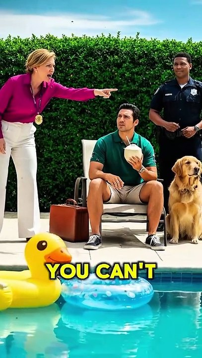 HOA Karen Tried to Kick Me Out of the Pool _ But She Didn_t Know I Was the Boss of Every HOA
