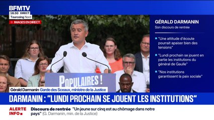 Vote de confiance: Gérald Darmanin estime que les socialistes et les républicains peuvent "tendre la main pour sauver l'essentiel"