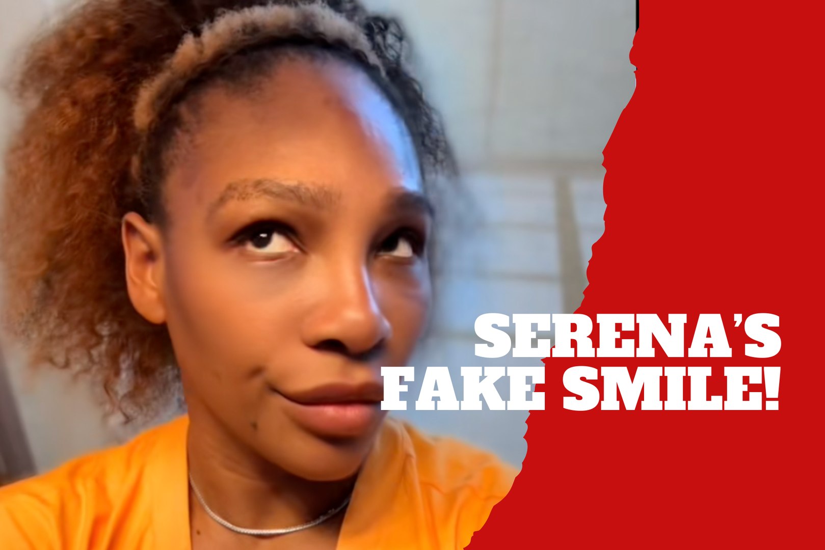 Serena fakes a smile over Venus' new partner