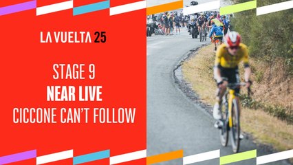 Ciccone can't follow the danish - Stage 9 - La Vuelta 2025