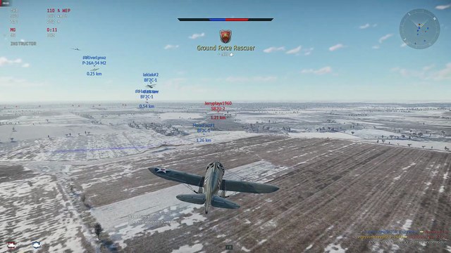 🎮War Thunder Dogfight P-26A Destroyed 💥 #Shorts