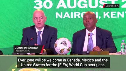'Everyone will be welcome' - Infantino clarifies FIFA World Cup 'misconceptions'