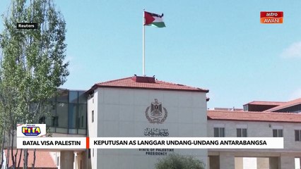 Keputusan AS untuk Palestin langgar undang-undang antarabangsa