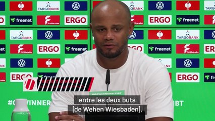 Kompany parle d'un "black-out" après la victoire difficile contre une D3