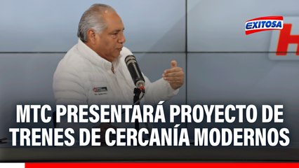 MTC presentará proyecto de trenes de cercanía modernos: "No será con descartes de EE.UU."