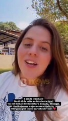 Tati Machado comemora retorno à TV após perda do filho