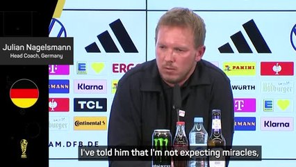 Sane has more to prove in 'a worse league' - Nagelsmann