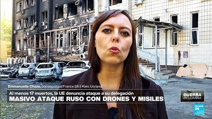 Informe desde Kiev: noche de terror tras ataque ruso en la capital ucraniana