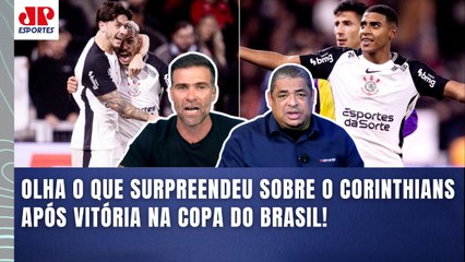 "EU JAMAIS IMAGINEI que FALARIA ISSO! Mas o CORINTHIANS pra mim..." OLHA esse DEBATE após VITÓRIA!