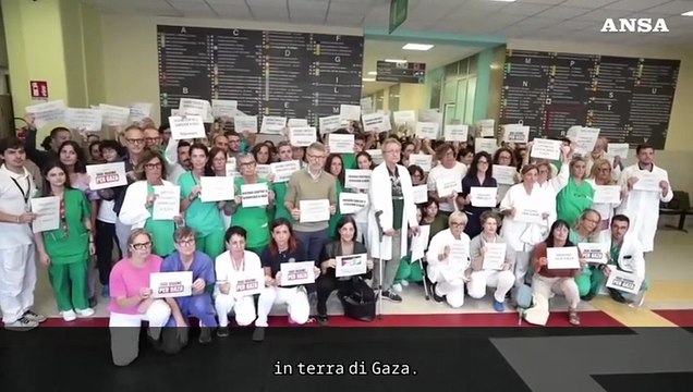 Digiuno per Gaza, mobilitazione dei sanitari delle Molinette di Torino