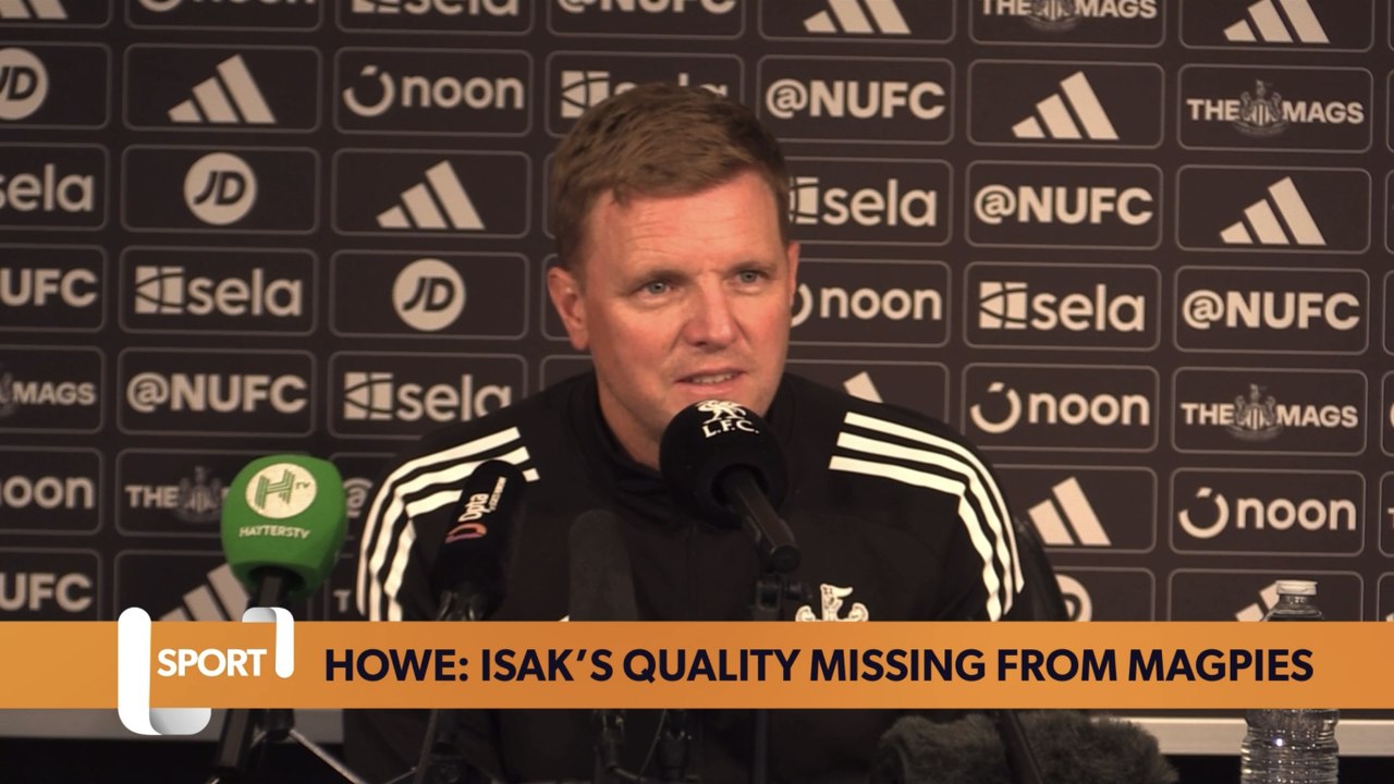 Eddie Howe admits Newcastle miss Alexander Isak’s quality