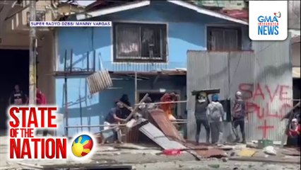 Demolisyon, nabahiran ng karahasan | SONA