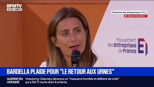Face à la crise : La dissolution, qui a été voulue par le président, a créé une crise économique et démocratique , déclare Marine Tondelier, secrétaire nationale des Écologistes
