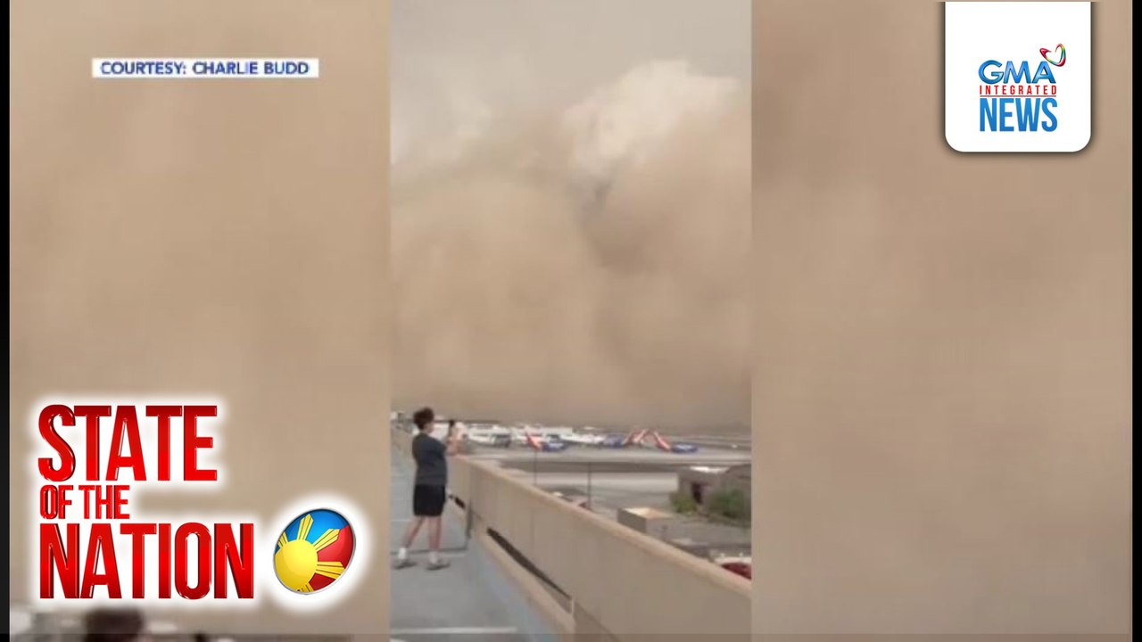 Dust storm, sanhi ng delay ng 200 flights sa Phoenix Int'l Airport | SONA