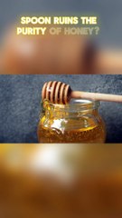 Does a Metal Spoon RUIN Honey Purity - Honey Myth