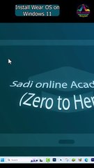 The BEST Way to SETUP Wear OS on Your PC in 2025 #shorts