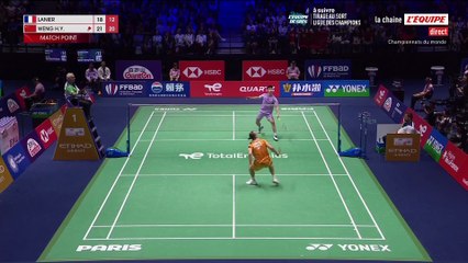 Lanier impuissant en 8e de finale - Badminton