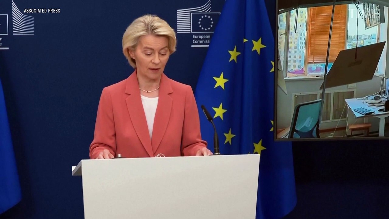 European Leaders Condemn Putin’s "Bloodshed" After Russia Strikes in Kyiv