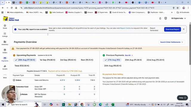 Flipkart & Amazon Seller Payments _ How Many Days to Receive Money After Orders_