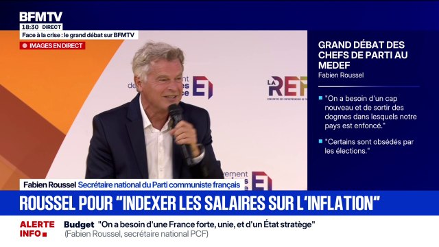 Économie française: On propose que l'État injecte 500 milliards d'euros sur 5 ans au lieu de parler de la dette tous les jours , affirme Fabien Roussel, secrétaire national du Parti communiste français