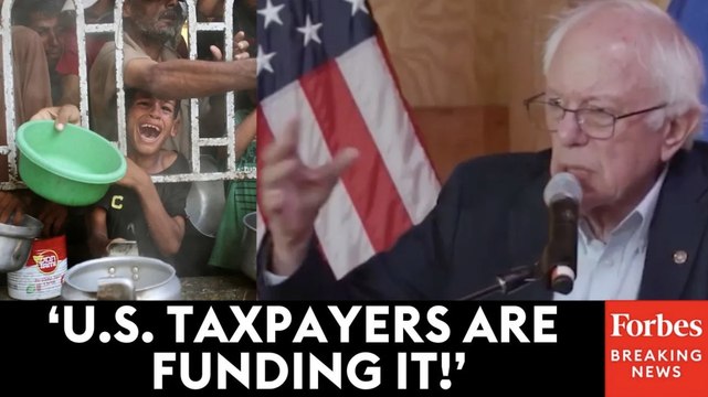 Sanders Shreds Funding For Israel: Americans Don't Want To Spend Billions 'Starving Little Children'